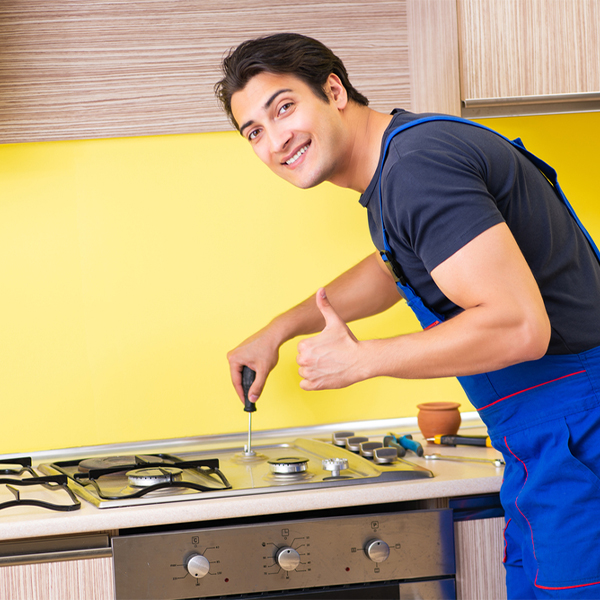 can you provide references from satisfied stove repair customers in South Lee